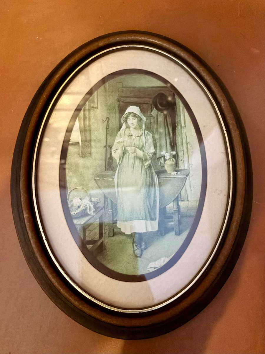 Frames, draw handles and a door knocker