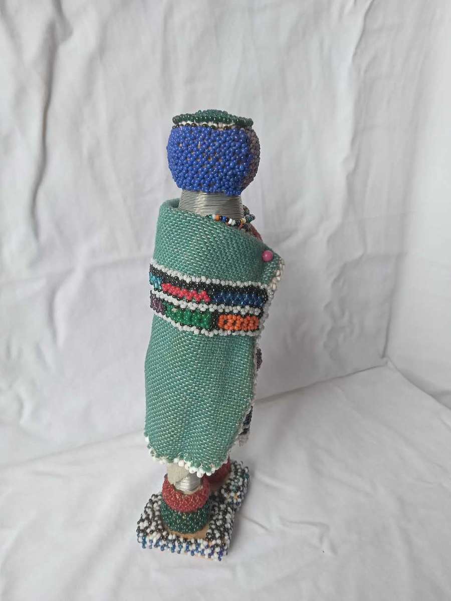 Ndebele beaded doll