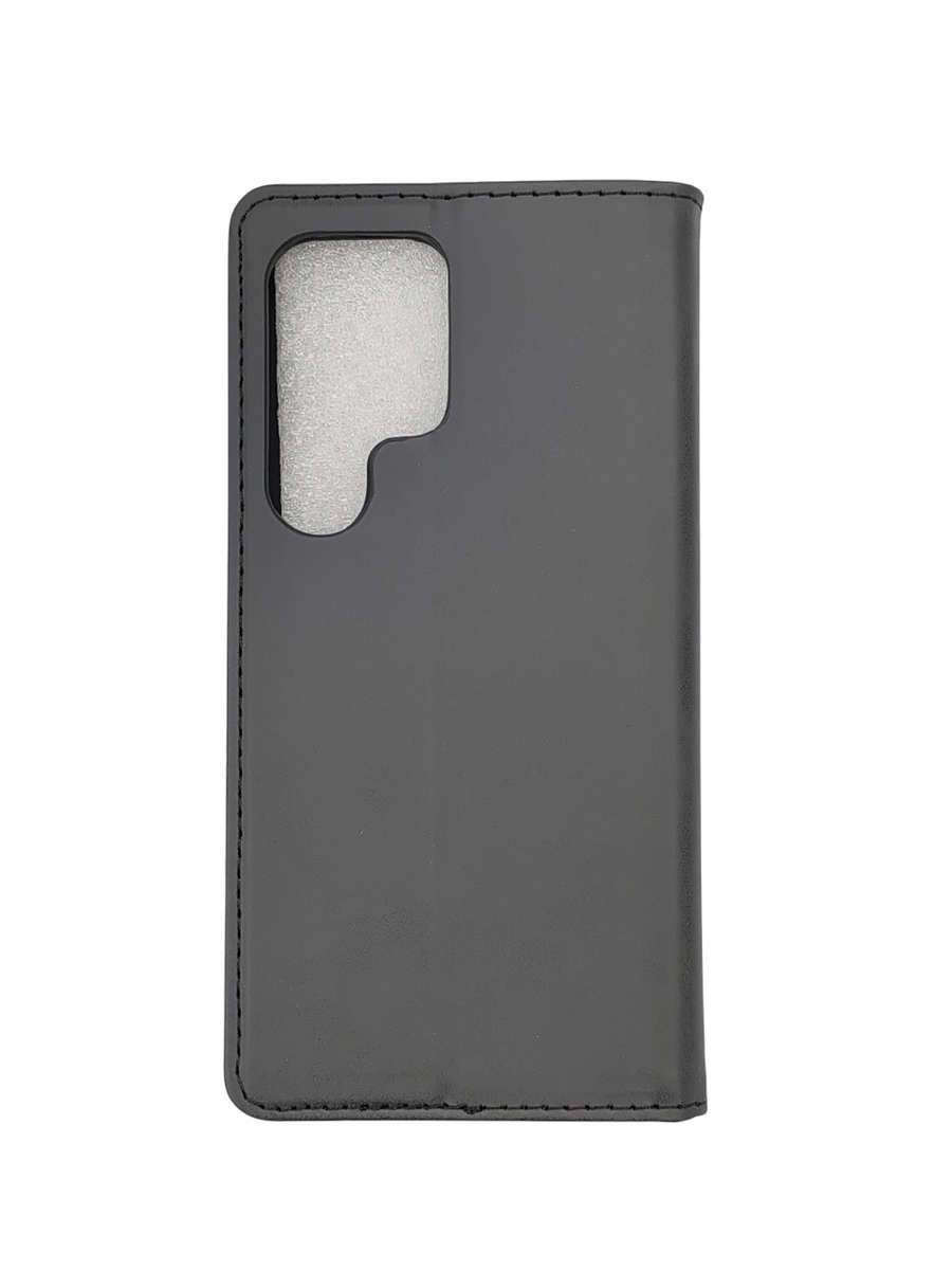 Leather Flip Book Cover Compatible With Samsung S25 Ultra