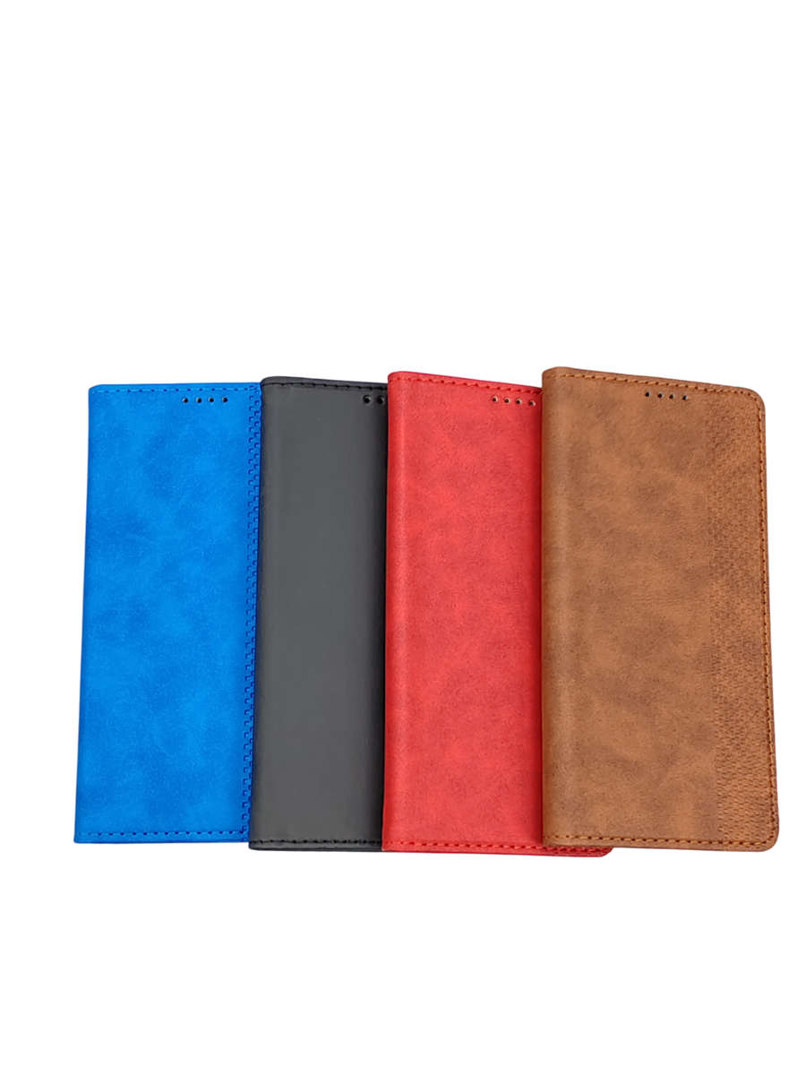 Leather Flip Book Cover Compatible With Samsung S25 Ultra