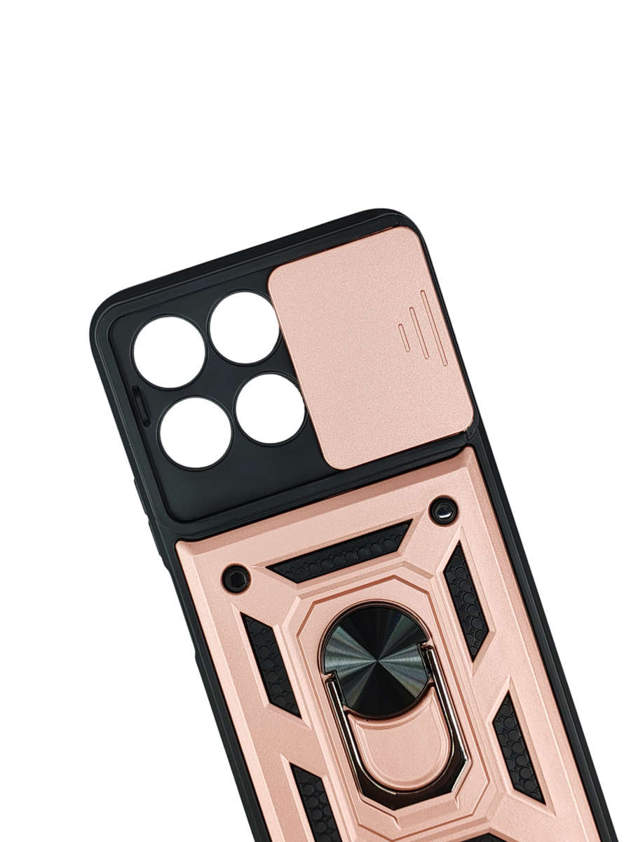 Shockproof Case For Honor X7c With Camera Sliding Window