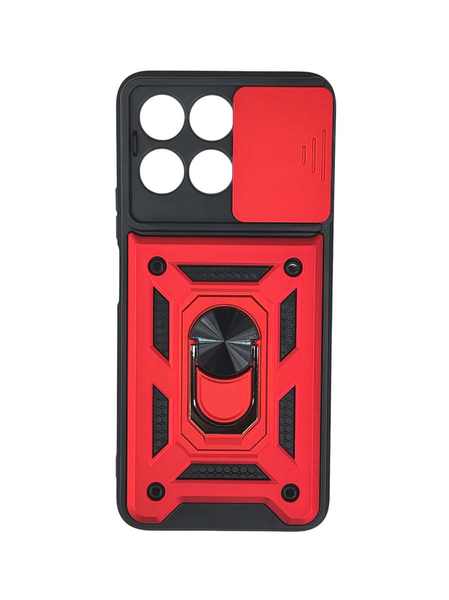 Shockproof Case For Honor X7c With Camera Sliding Window
