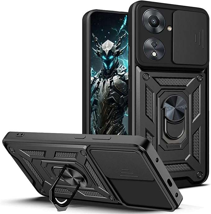 Samsung Galaxy A16 Shockproof Case With Camera Sliding