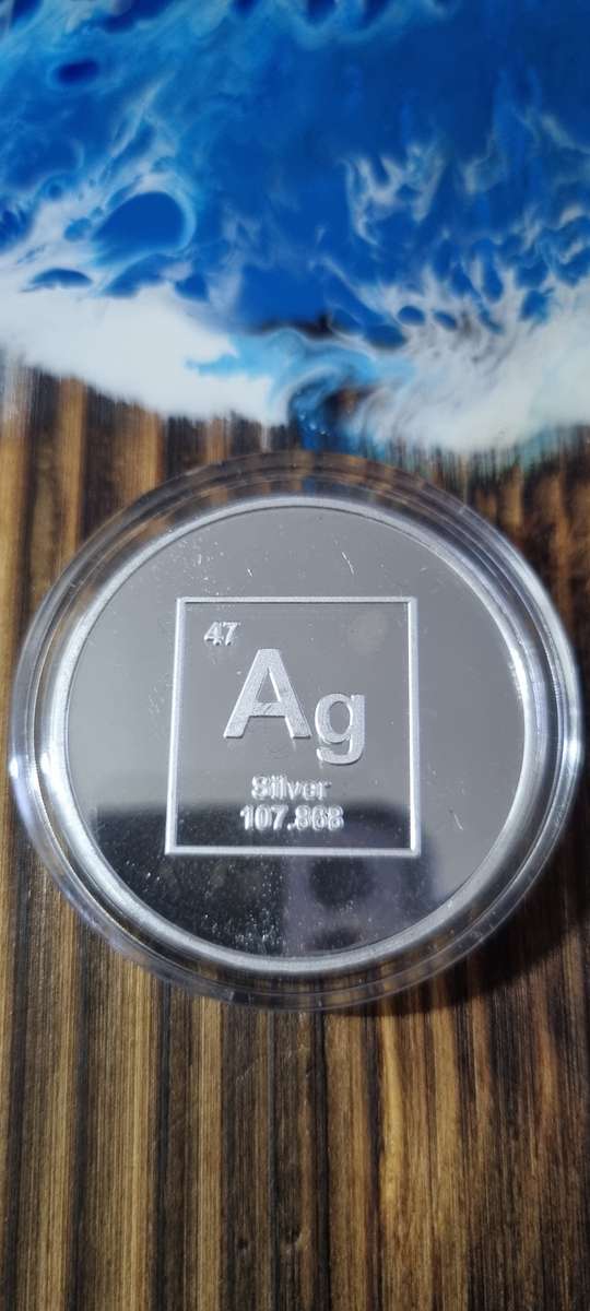 1 oz element silver coin