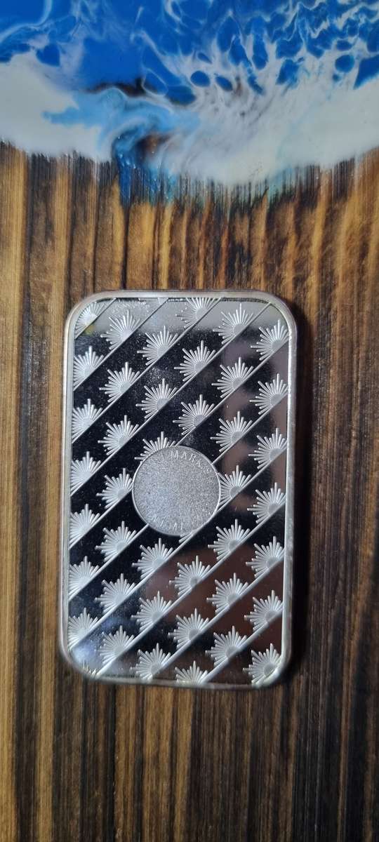 1oz sunshine silver bar