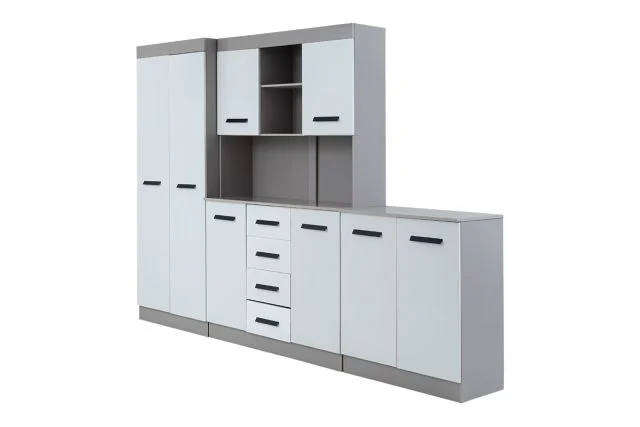 3 Piece Kitchen Unit Oak Finish