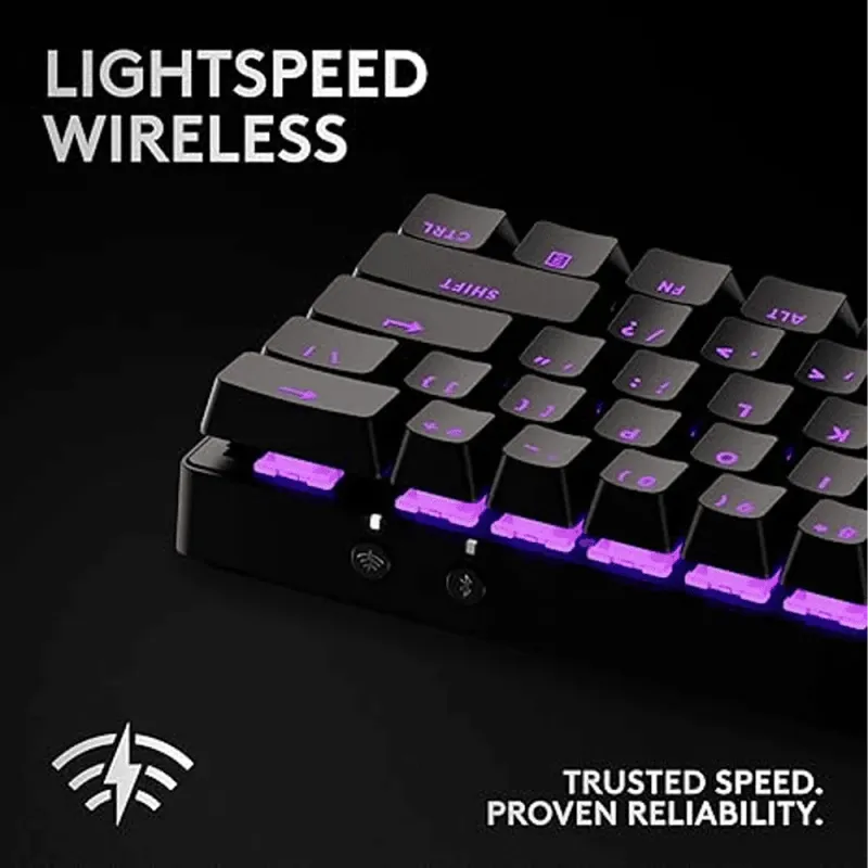 Logitech G PRO X 60 LIGHTSPEED Wireless Gaming Keyboard  Precision & Performance