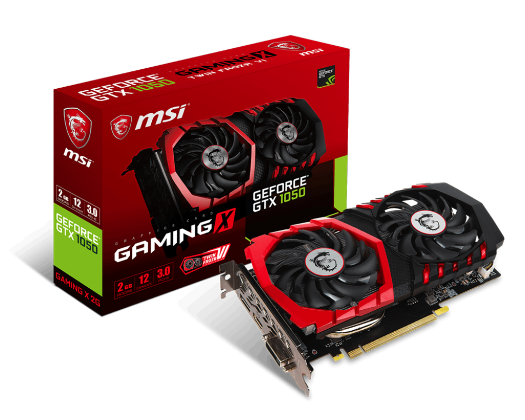 GTX 1050 2GB GAMING X Graphics Card