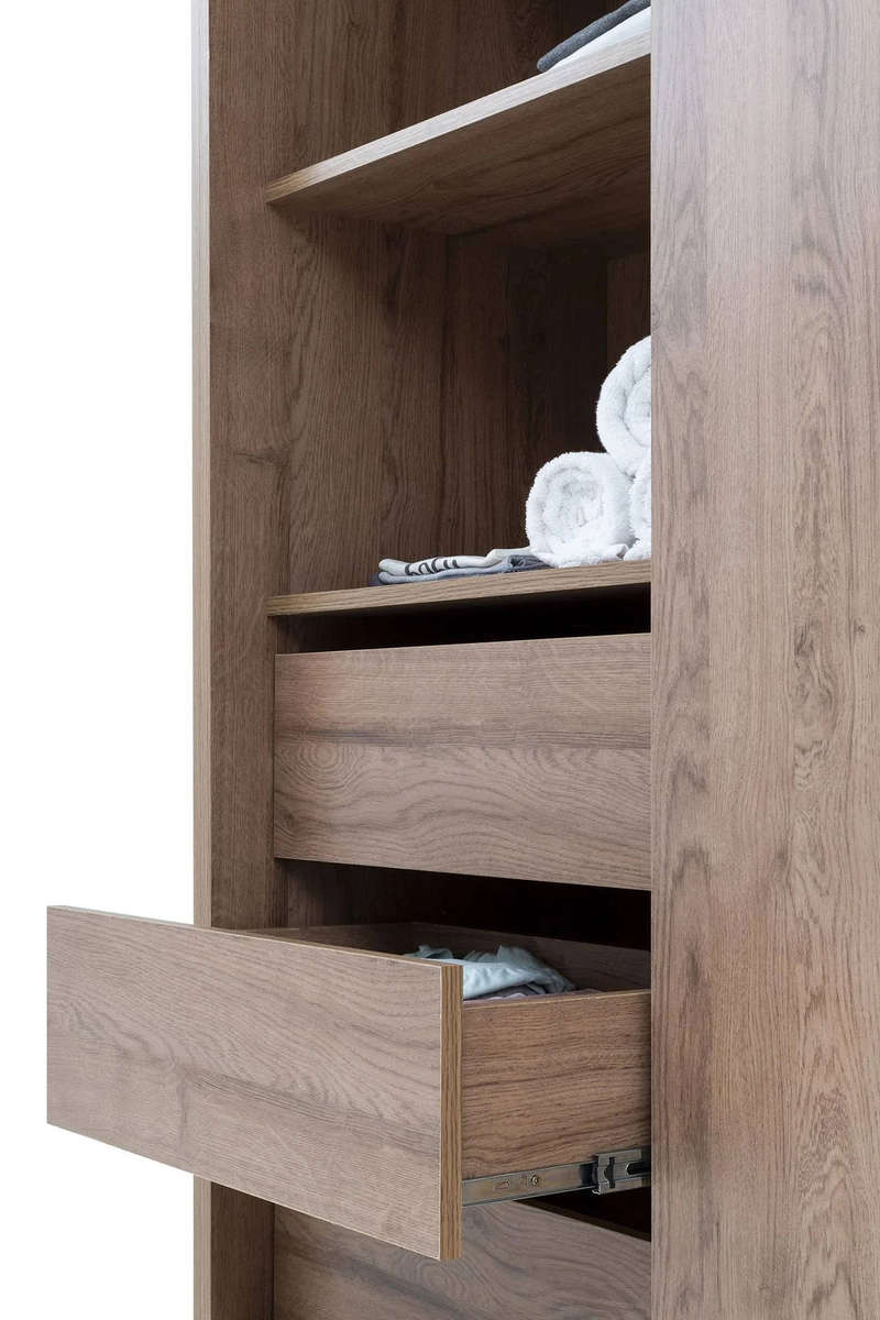 2 Door Wardrobe - Oak