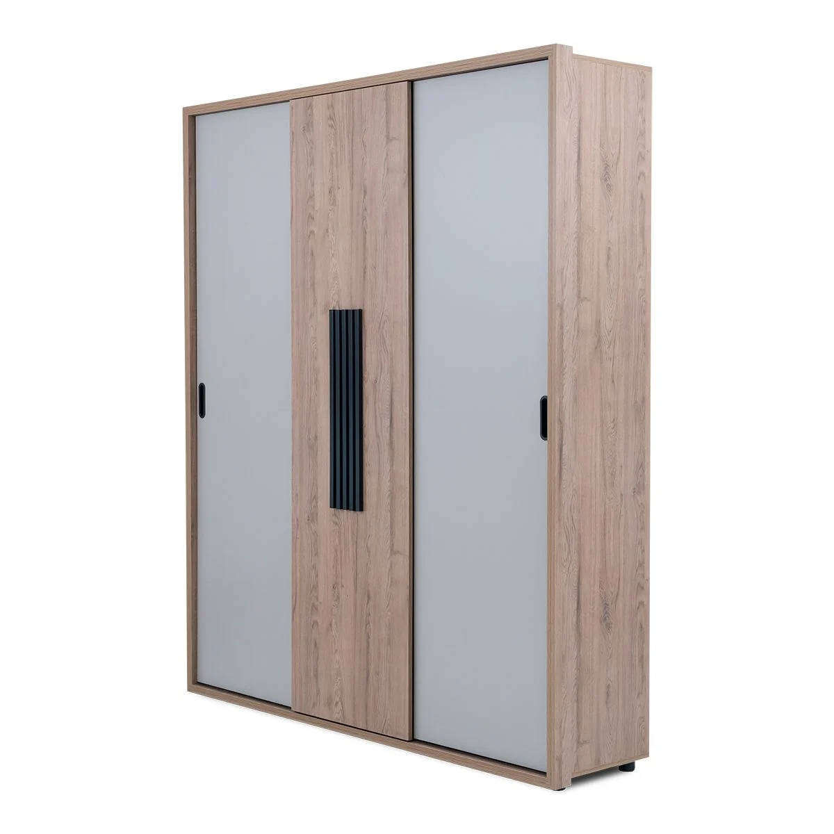 3 Door Wardrobe  Oak