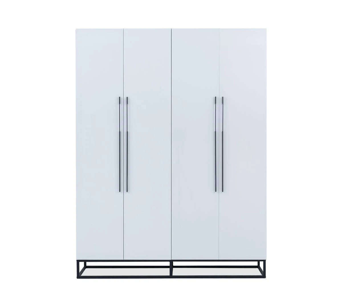 4 Door Wardrobe  White