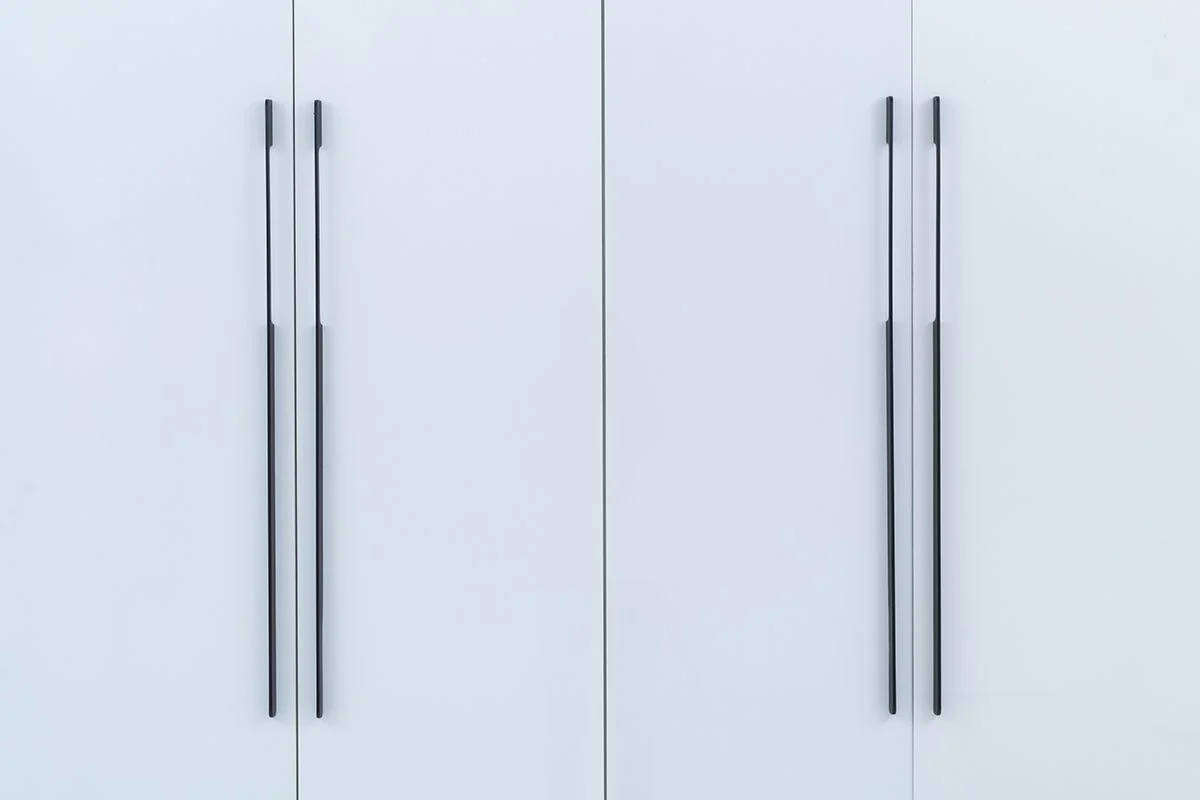 4 Door Wardrobe  White