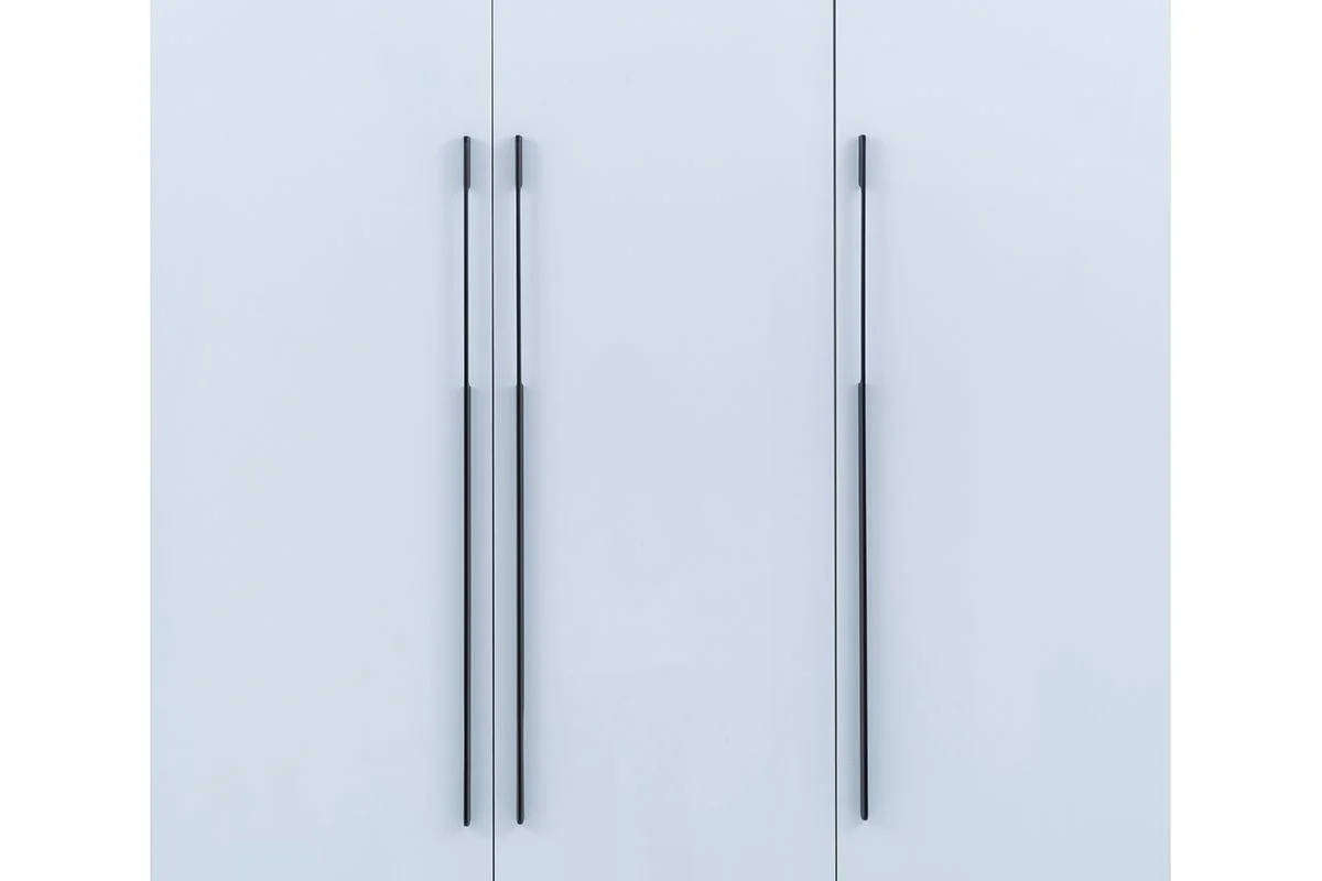 3 Door Wardrobe  White
