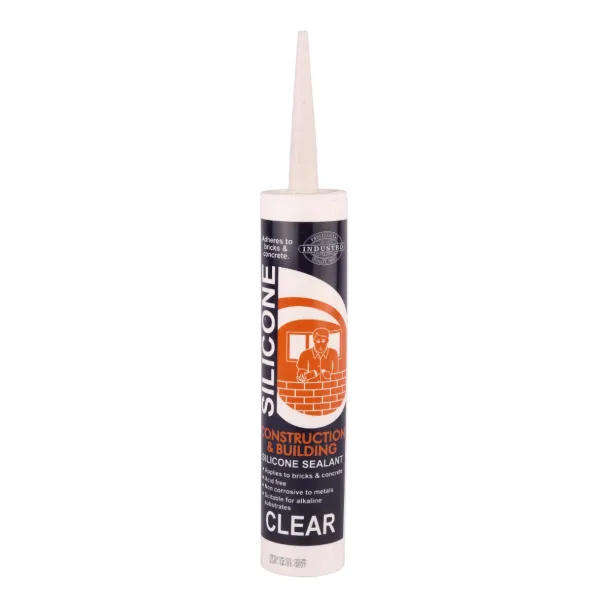 280ml Clear Silicone Sealant  Construction & Building