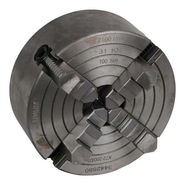 MAC AFRIC 4-Jaw Independent Chuck for ELATHE106 Tool Room Lathe