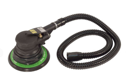 RONGPENG Self Vacuuming Dual Action Sander 125 mm with Vacuum Hose