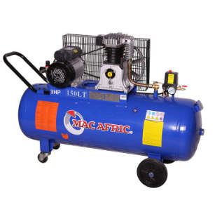 150L 2.2 KW (3 HP) 230 V Belt Driven Compressor