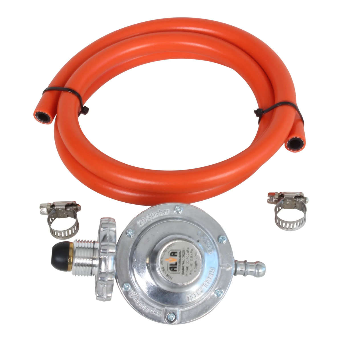 ALVA LP GAS Bullnose Hose And Regulator Pack