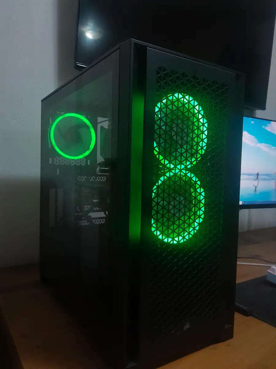 Budget Gaming PC - RX 580 8GB - 16GB DDR4 - 128GB NVMe + 1,5TB HDD