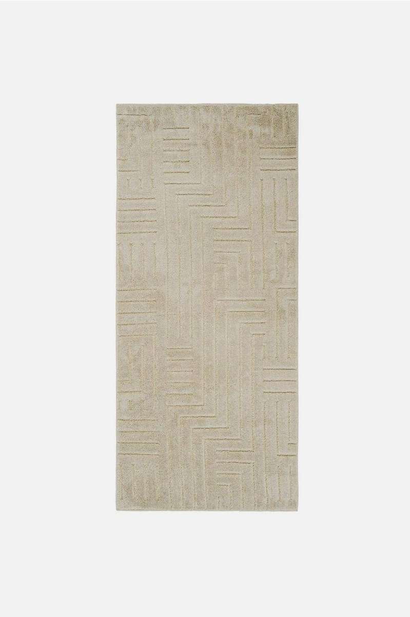 CARVED SHERPA RUG RUNNER 70X160CM
