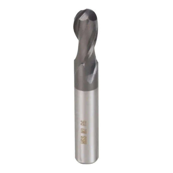 MAC AFRIC 2 Flute Ball/End Mill HSS (12mm Ball End)