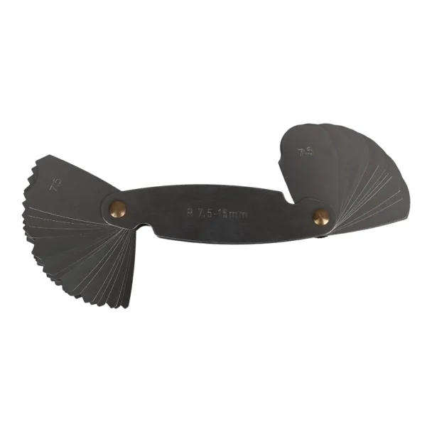 MAC AFRIC Precision Radius Gauge Set  7.5 mm to 15 mm (0.25 mm Increments)