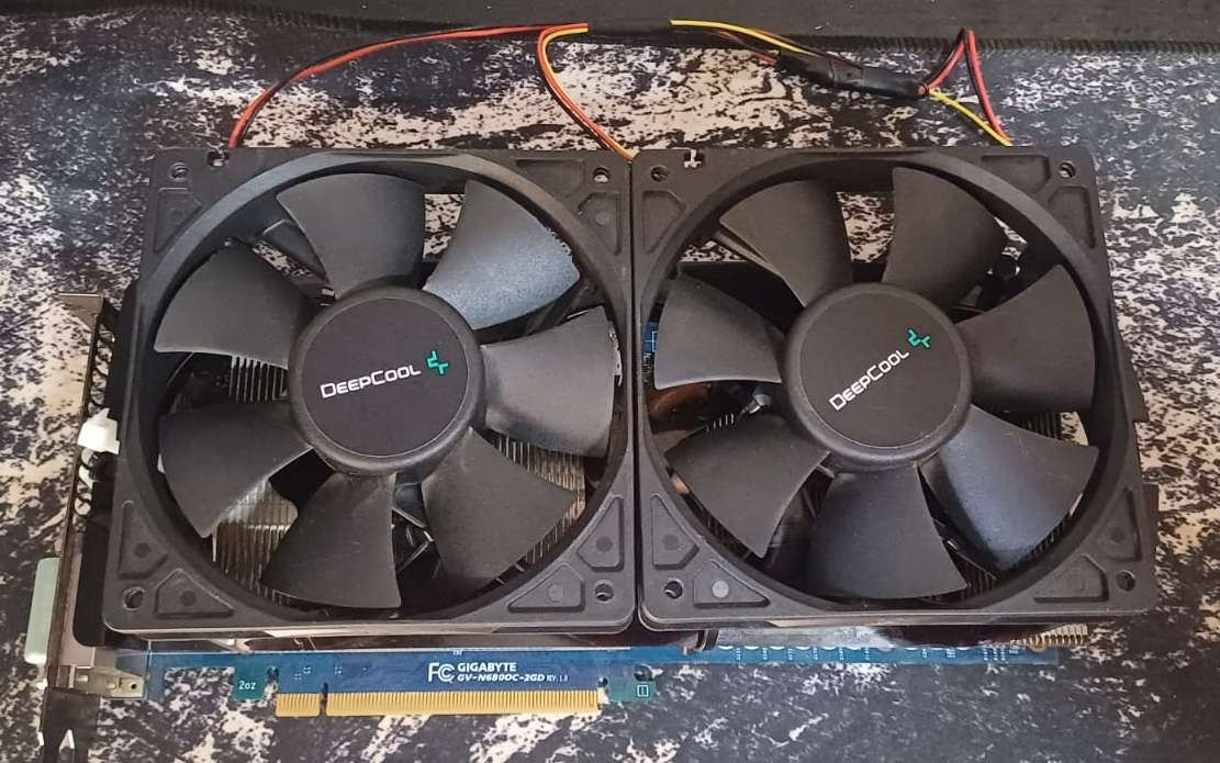 GTX 680 Windforce 2GB | Modded Cooling