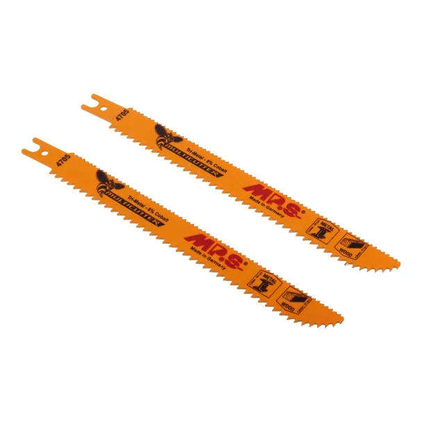 2-Piece 200mm Multicutter U-Shank Blades