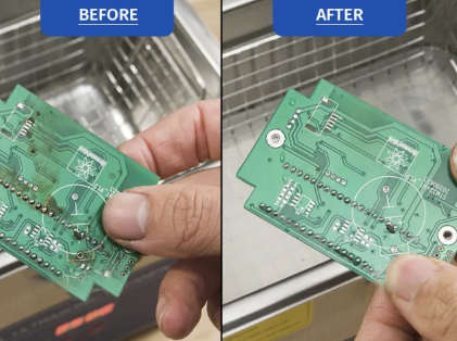 MAC AFRIC Professional Ultrasonic Cleaner with Heating and Digital Timer