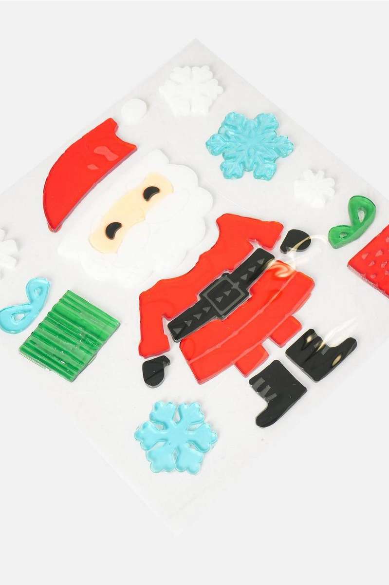 5  Assorted Christmas Window Sticker