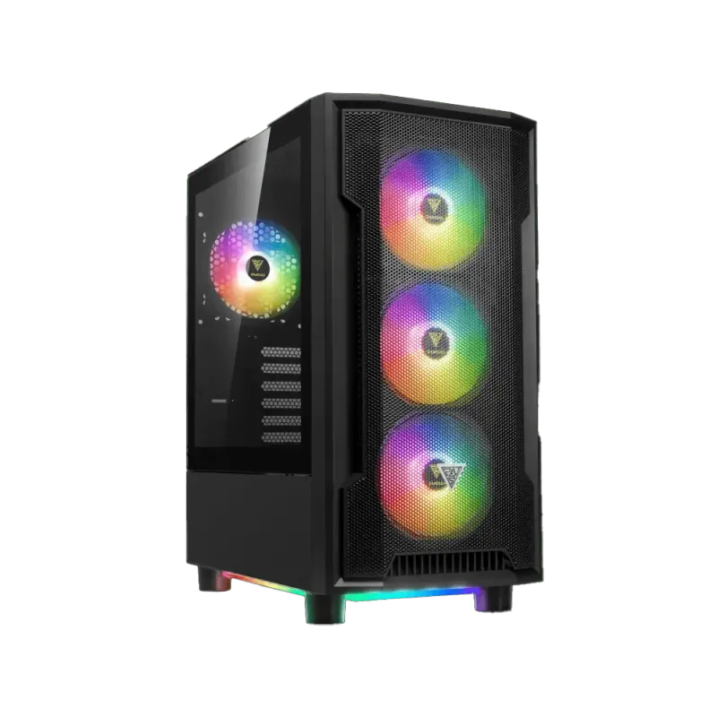 Gamdias Athena M6 Lite - Black Mid Tower Gaming Case