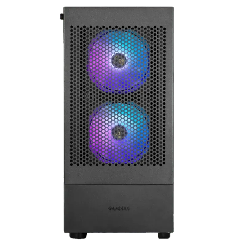 Gamdias Talos E3 Mesh Gaming Case - Black