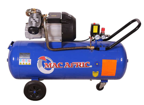100 Litre 2.2 KW (3 HP) 230 V Direct Drive V-Type Compressor