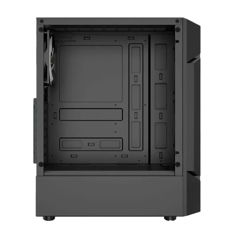 Premium ATX Gaming Case with ARGB Fans & Tempered Glass