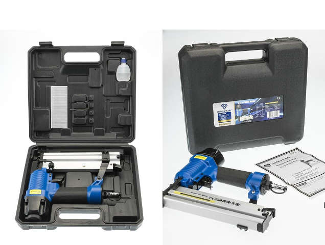 RONGPENG Combination 2-in-1 Air Nail & Staple Gun