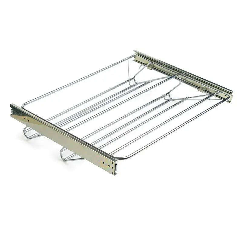 Shoe Rack, Pull Out, Extendable, Chrome Plated