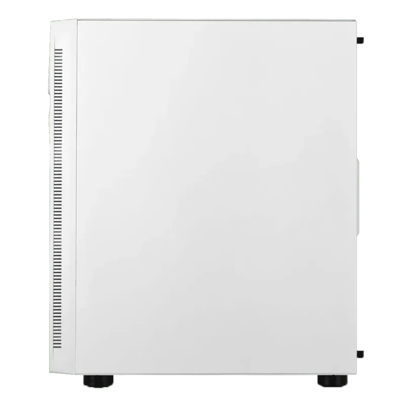 ARGUS E4 Elite Tempered Glass Mid-Tower Gaming Case - White