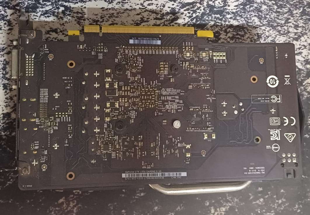 GTX 1050 2GB GAMING X Graphics Card