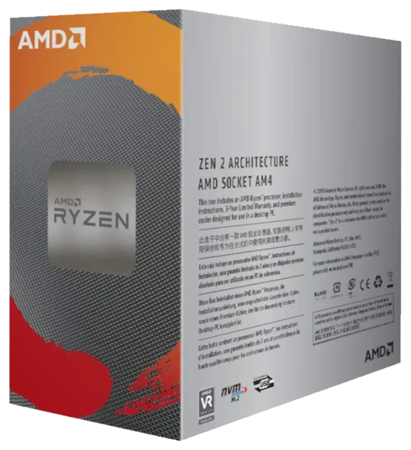 AMD Ryzen 5 3500X (6-core/6-threads) Gaming Processor  AM4 Socket