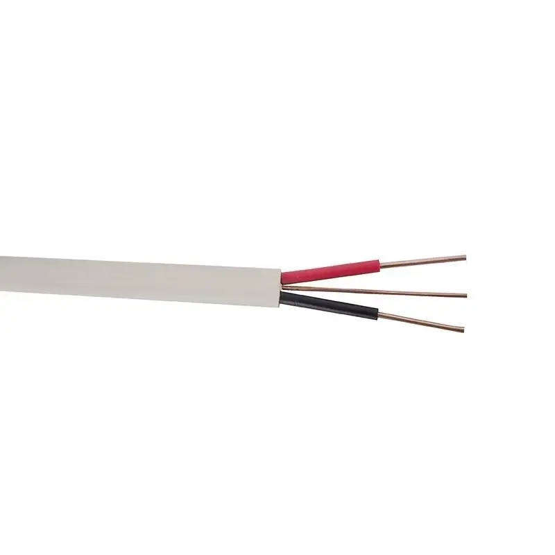 2.5mm x 2 Flat Twin & Earth, 27A, 300/500V, 5 Meter, White