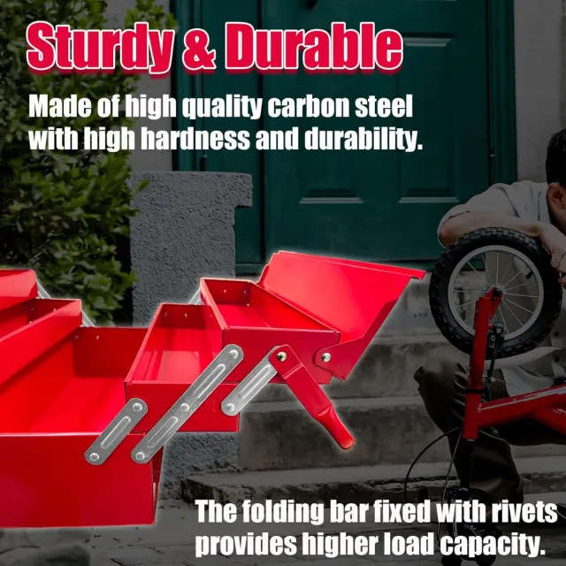 5-Tray 425 mm Steel Tool Box