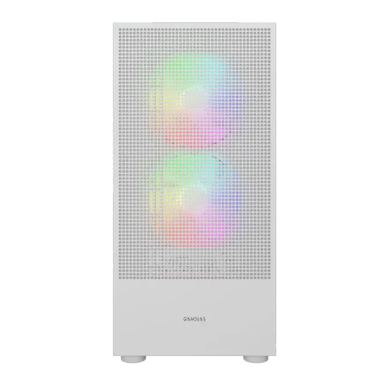 Gamdias Talos E3 MESH Elite White Gaming Case