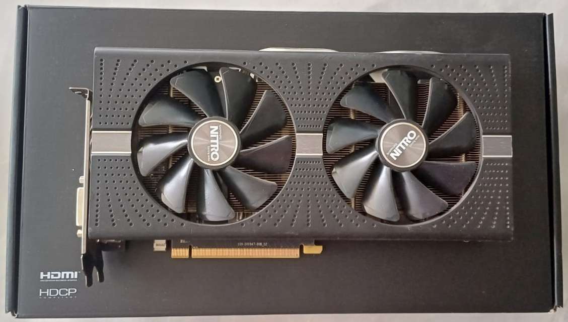 RX 580 Sapphire Nitro 4GB  Reliable Graphics