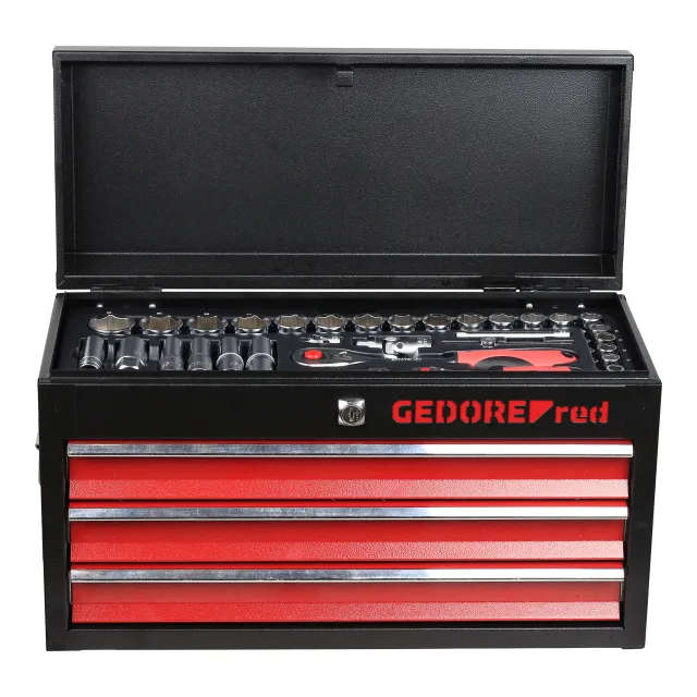 GEDORE 113 PCS Red Tool Box Kit (R2143 0113)