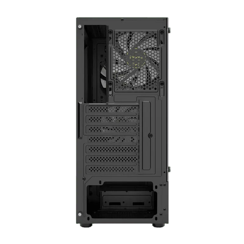 Premium ATX Gaming Case with ARGB Fans & Tempered Glass