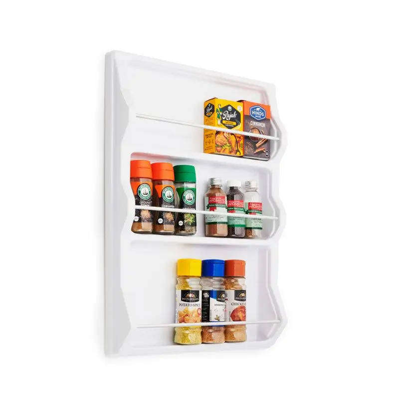 Moulded Spice Rack Plastic 3 Tier 530mm x 368mm