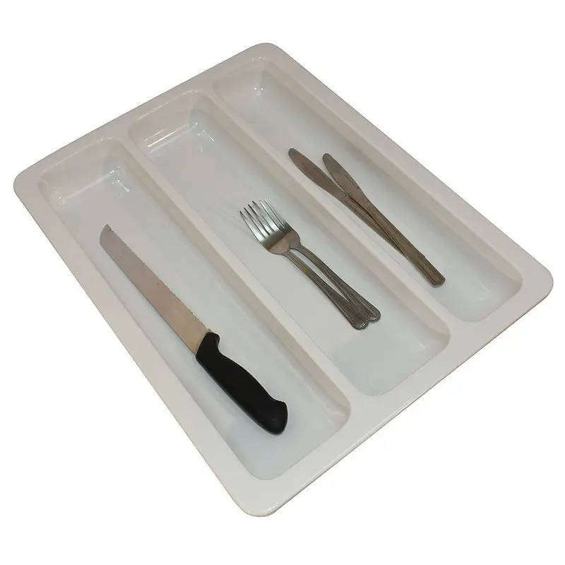 Moulded Utensil Tray White 450 Unit W356mm x L462mm