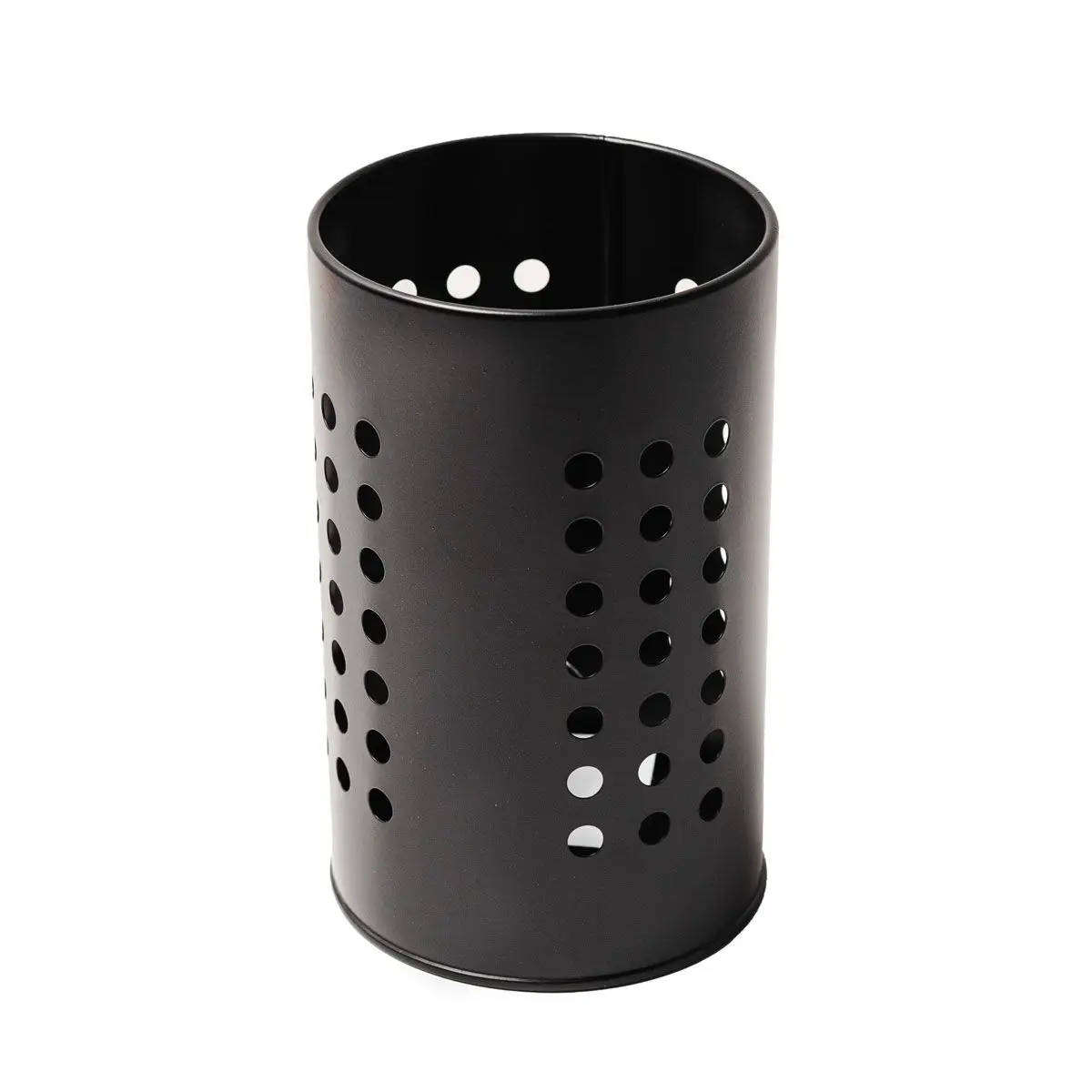 Perforated Cutlery Holder, Black