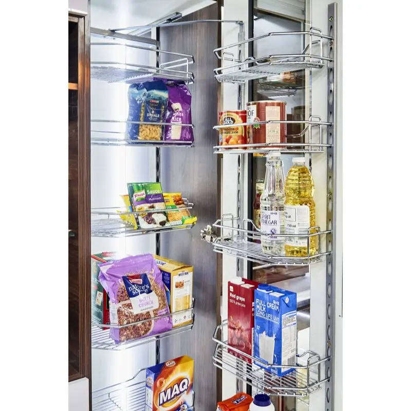 Tandem Larder Unit Chrome Plated