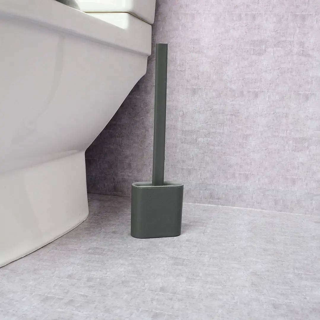Slimline Silicone Toilet Brush